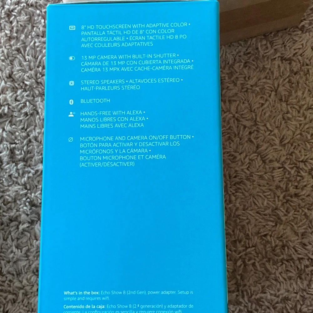Amazon Echo Show 8 Smart Display - Black